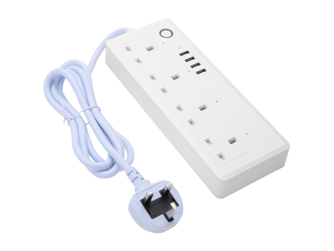 Extensão De Tomada Inteligente Com Wifi (programação Inteligente, Controle Remoto)
