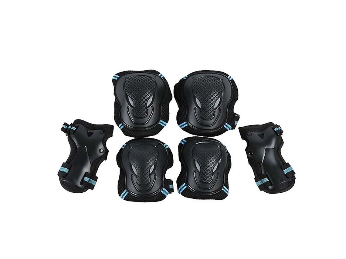 Par de Joelheiras AQUAFORGE de nylon, para badminton, corrida e exercícios, tamanho S