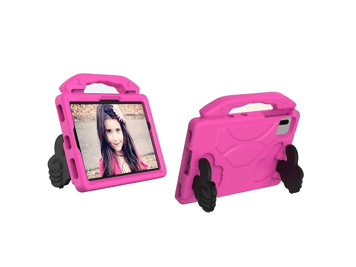 Capa Para Tablet Lenovo Tab M11 / Xiaoxin Pad 11 2024 Com Suporte Para Polegar Em Eva Resistente A Impactos.
