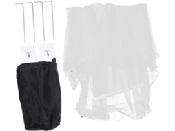 Mosquiteiro Portátil Para Camping, Mosquiteiro Leve Para Uso Externo, Instalação Com Pregos, Durável Para Diversas