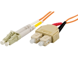 Cabo De Fibra Om1, Lc Sc, Duplex, Upc, 62,5/125, 0,5m, Ou. Aquaforge