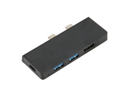 Hub Usb-c (expansão 6-em-2 Saída Hd 4k)