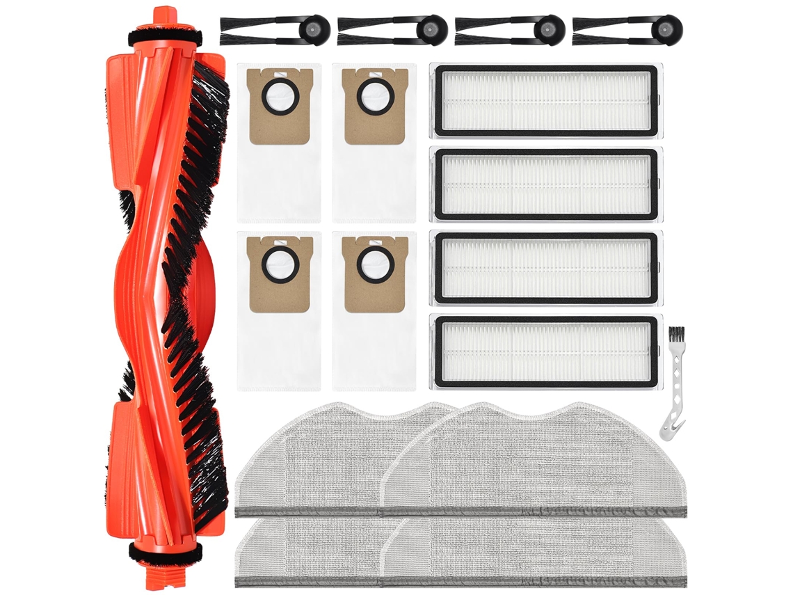Conjunto De Acessórios Para Aspirador Yuysan Para Xiaomi H40 18pcs