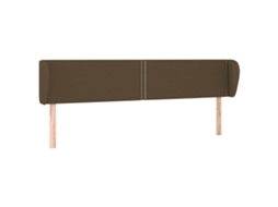 Headboard, Headboards Vidaxl Marrom Tecido (183 X 23 X 78/88 Cm)