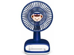 Ventilador De Mesa Para Quarto Com Carregamento Usb, Umidificação E