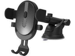 Suporte Veicular Para Celular Com Dupla Função E Ventosa Para Maior Estabilidade.