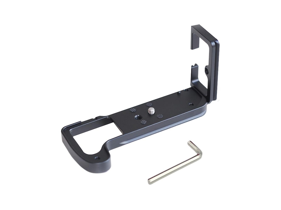 Placa de liberação rápida L Mount Camera Punch para X H1 Xh1 Camera Punch Base vertical L Mount preto Slowmoose