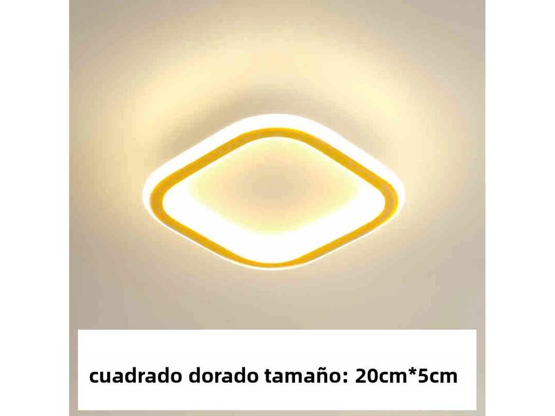 (dourado 25w) Luminária Led Moderna Para Corredor Em Estilo Nórdico