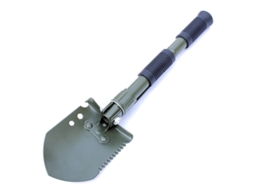 Pá Shovel Compacta Multifuncional Verde Camping