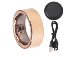Anel de Saúde Inteligente, Monitor de Sono, Temperatura, Bluetooth, IP68 | S/MARCA