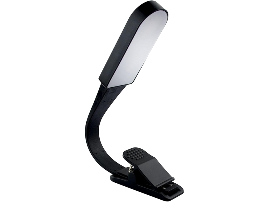 Luminária De Leitura Led Collbath Com Clipe Toque E Intensidade Ajustável, Luminária De Cabeceira Usb Com Modos