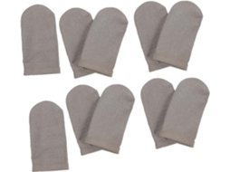 Tofficu Conjunto De 10-protetores Dedo Ultrafinos Em Nylon Para Jogos Mobile, Absorventes De Suor, Fáceis De Usar