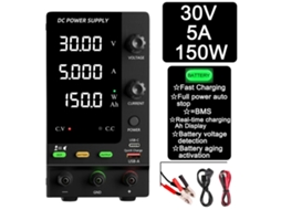 Fonte De Alimentação Dc, Ajustável 30v 10a, Modo De Carga Inteligente, Spps-c305c 30v5a