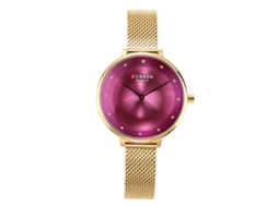 Relógio Feminino De Quartzo Moderno Com Pulseira De Aço, Relógio Simples E Elegante, Relógio De Pulso Casual.