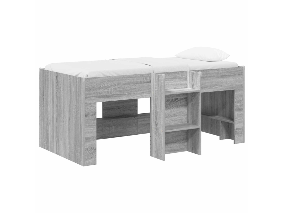 Cama Alta para Crianças 2 Pcs Sonoma Cinzento MAISON EXCLUSIVE