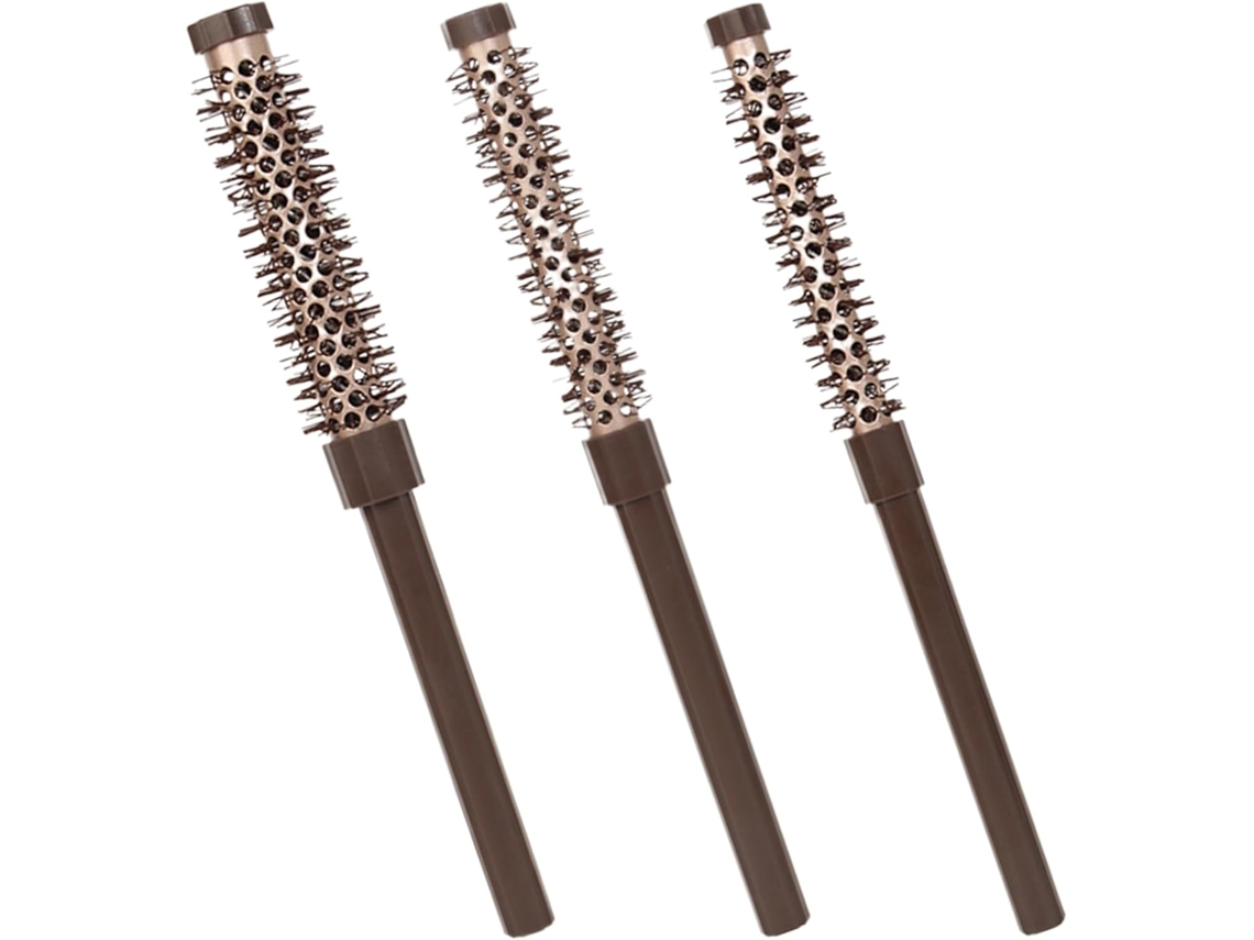 Escova De Cabelo Redonda Pequena – Conjunto Pentes Rolo