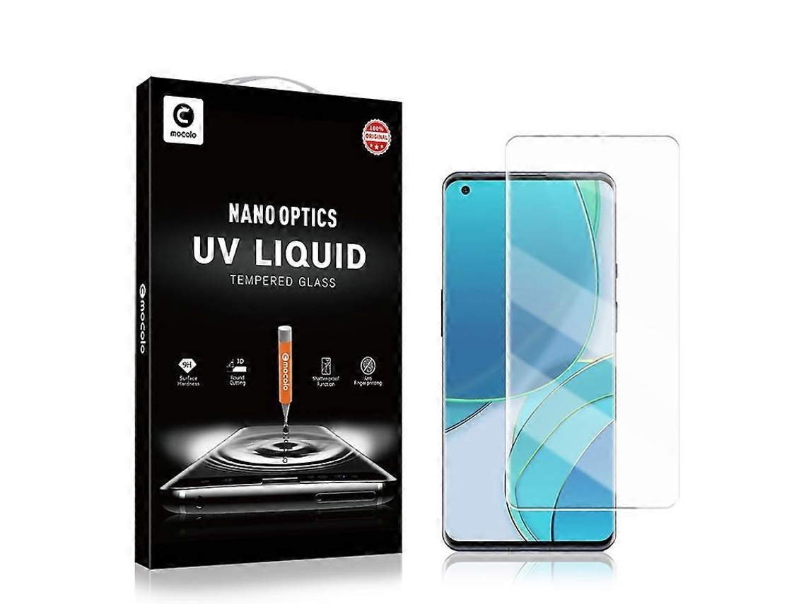 Película De Proteção Uv 3d Para Tela Inteira Mocolo 9h Para Oneplus 9 Pro