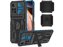 Capa Apple iPhone 11 Pro HFS-HOUSE com Alça Ajustável (Azul)