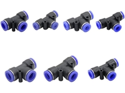 Conector de tubo triplo Slock lock para mangueira de irrigação S/MARCA