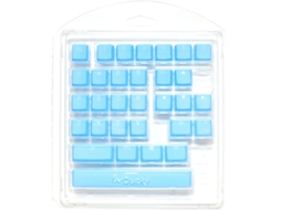 Conjunto de 31 Teclas de Borracha DUCKY Double Shot Backlight Azul