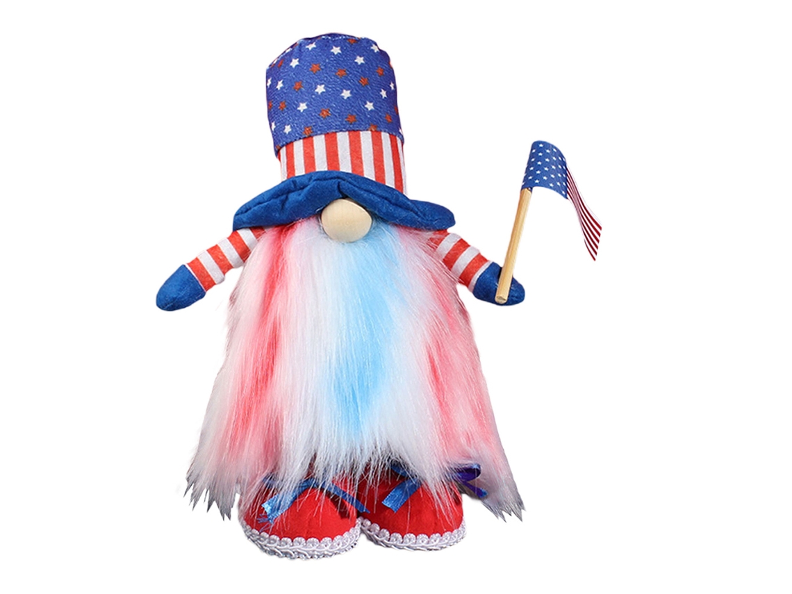 Bonecos Patrióticos Decorativos Para O 4 De Julho