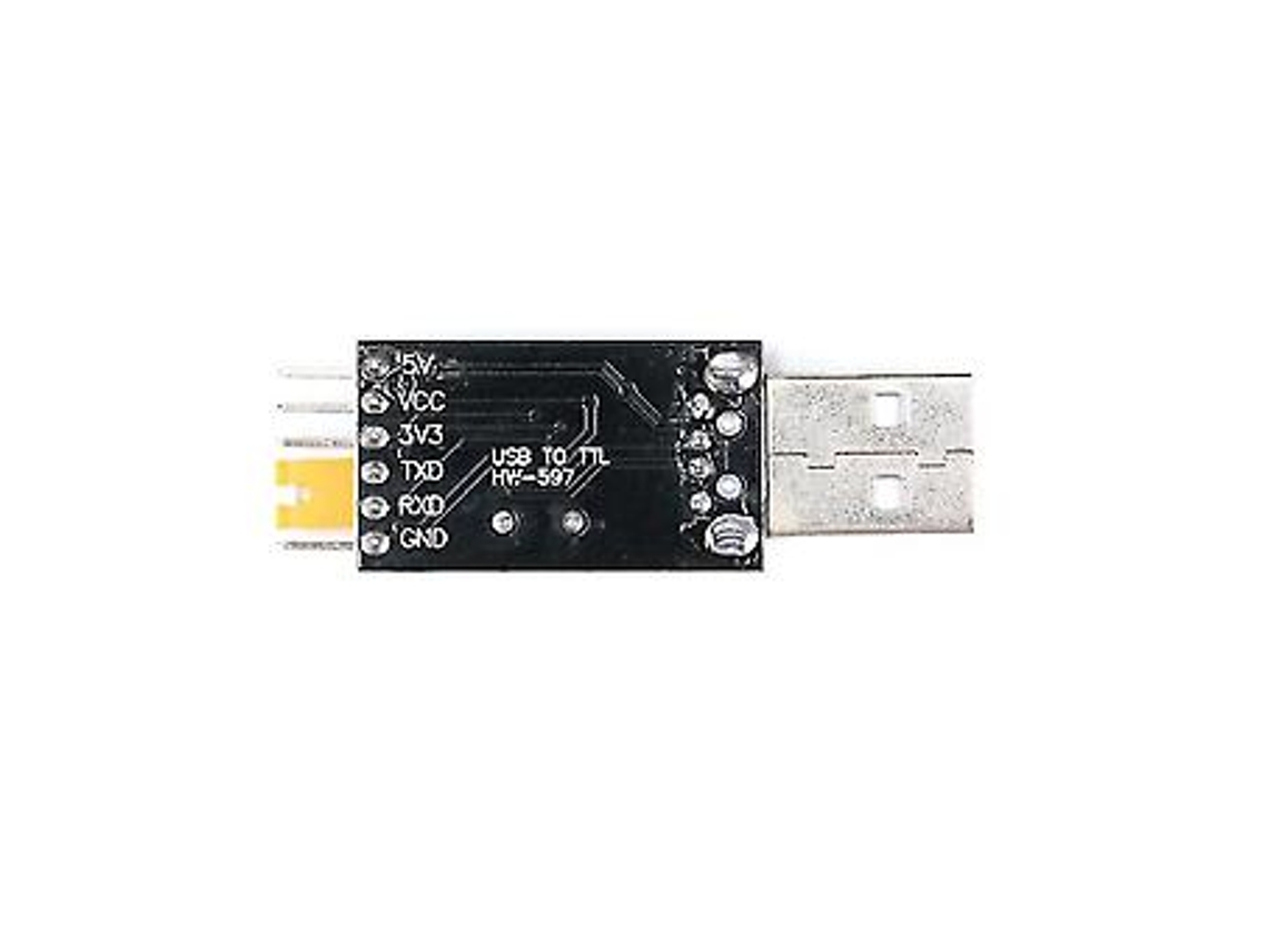 Módulo adaptador conversor USB para RS232 TTL CH340G (10 unidades)
