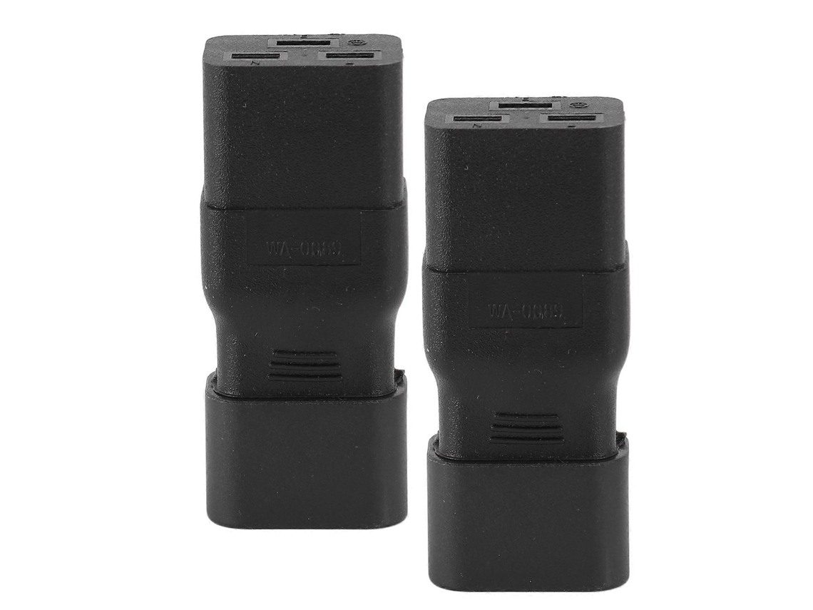 Adaptador De Alimentação Iec320 C14 Para Iec320 C19 Para Servidor Pdu, Plugue De Conversão Para Ups Hengjian