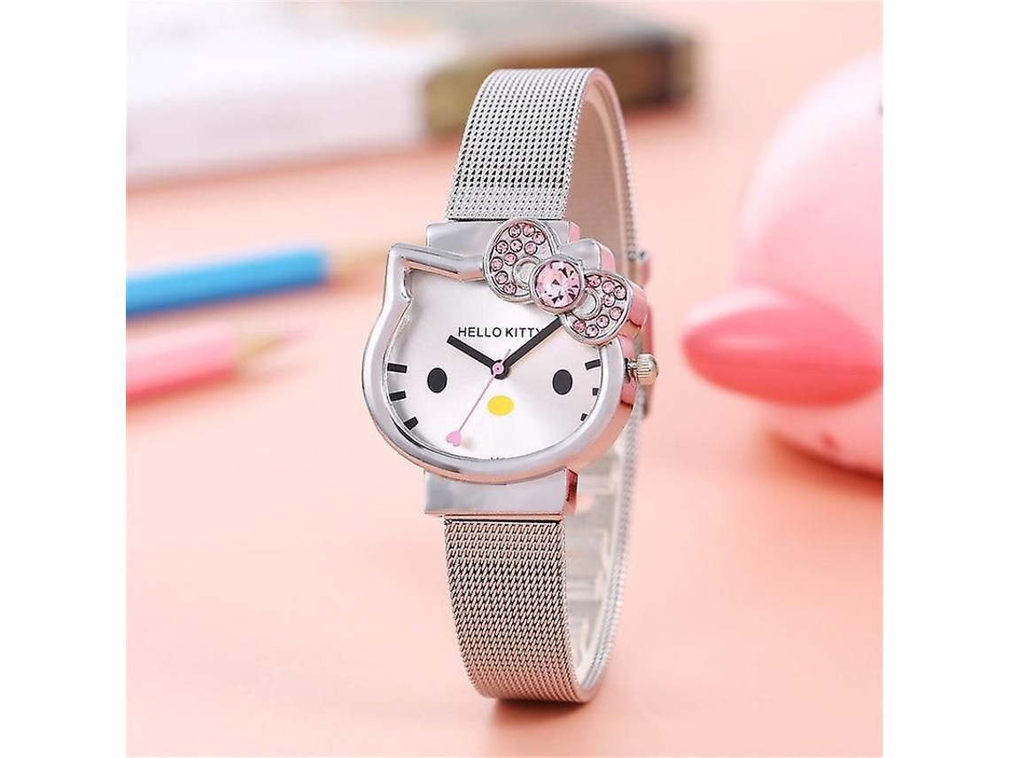 Relógio Infantil para Estudantes de Comércio Exterior, Desenho Animado, Conjunto Pulseira P Ara Meninas, Quartzo GOKOCO