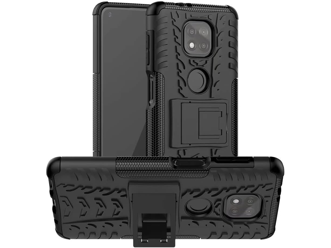 Conjunto de Películas de Ecrã Protetora para Motorola Moto G Power 2021 HONGWE. Preto (2un)