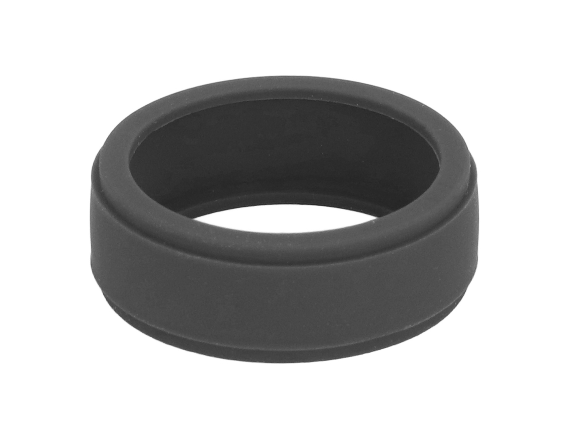 Capa De Anel Inteligente Silicone Anti Risco Cinza Escuro M 11 12 13