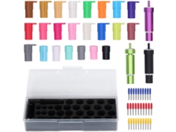 Kit De Acessórios Para Máquina Cortar Cabelo, 3 Suportes Lâminas, 23