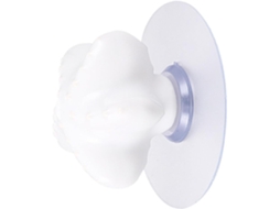 Puxador De Cerâmica Com Ventosa Em Formato Estrela Do Mar Balacoo, Branco, Para Gavetas De Guarda Roupa E Janelas, Ideal