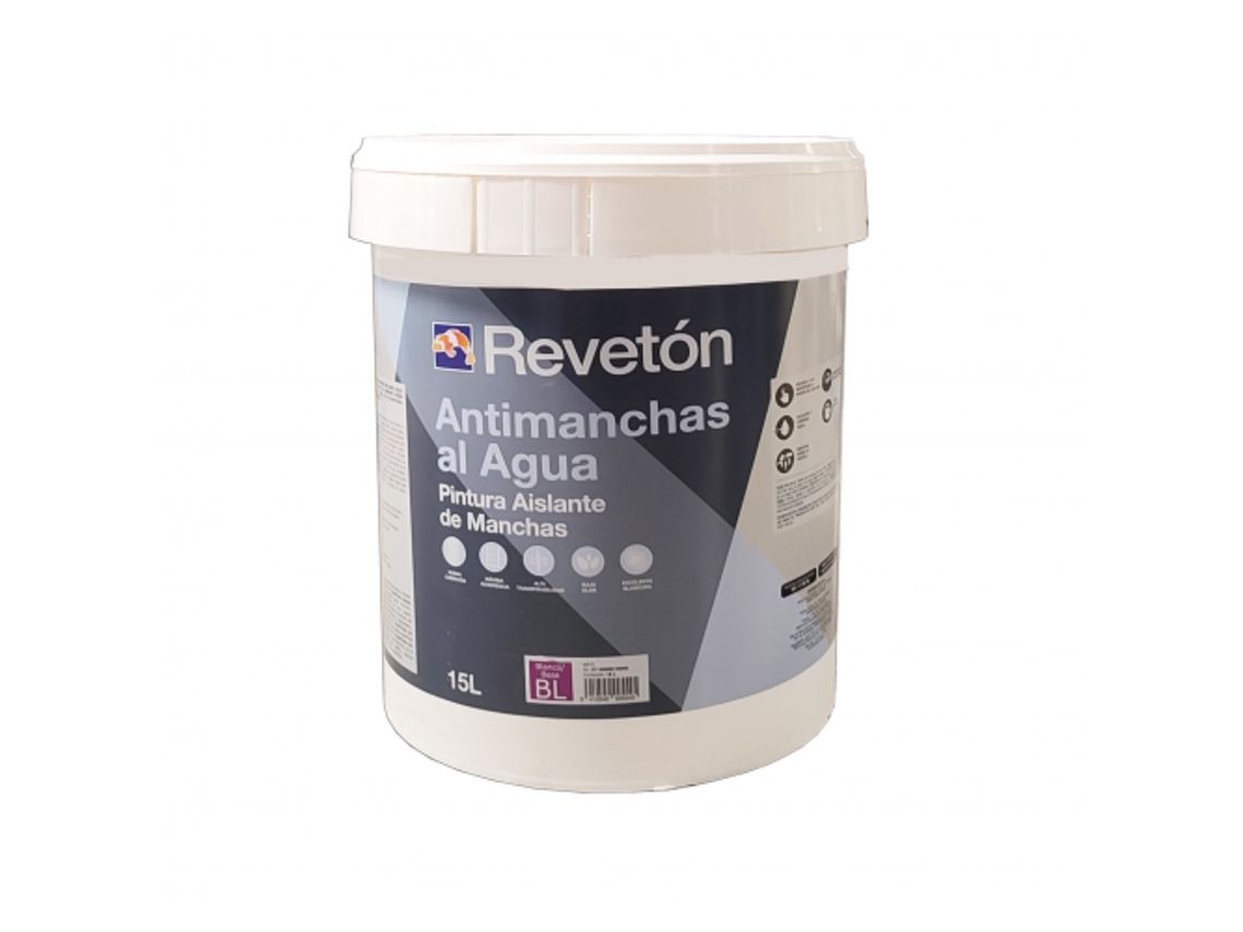 Tinta Resistente a manchas à base de água Reveton 15 Lt