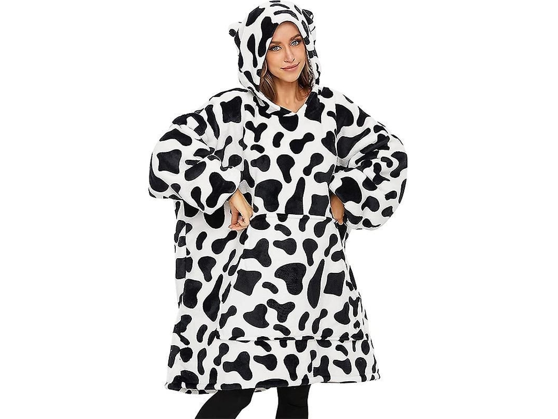 2026 chaqueta de Manta Oversize para Mujer Con Capucha de Perezoso Suave de Flanela Y Poliéster