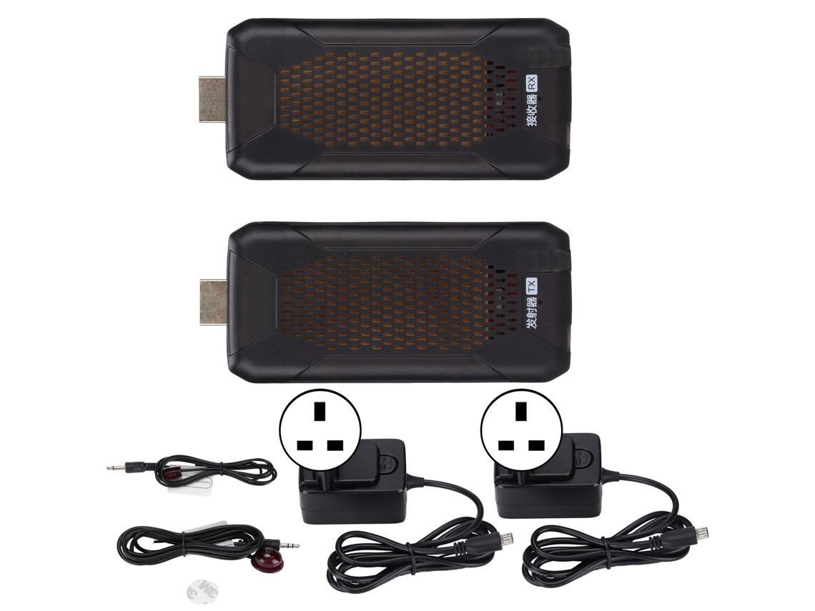 Extensor Hdmi Sem Fio Transmissor Áudio Vídeo