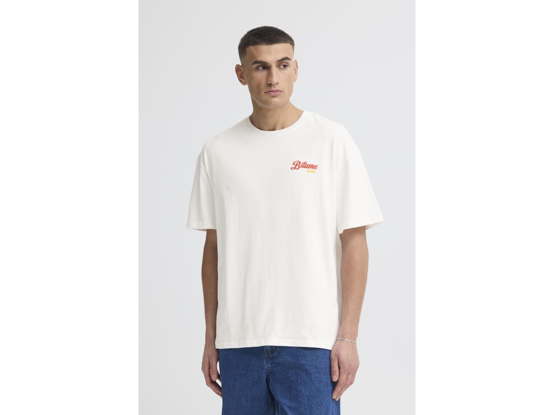 T-shirt Solid Rimmer White