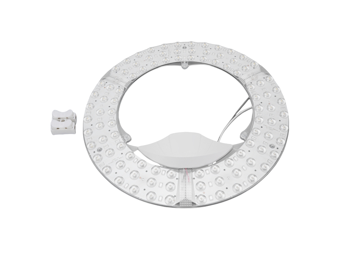 Kit de Lâmpada Led para Ventilador de Teto 96w 315mm Branco com Instalação Magnética