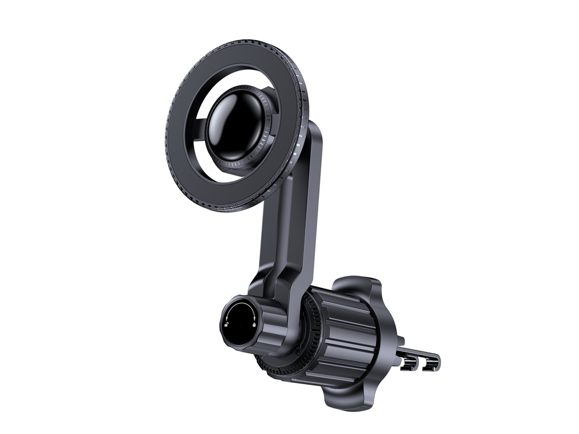 Suporte Magsafe Para Carro Com Rotação De 360° E Magnético Para Celular, Com Fixação Forte.