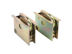 Laxiscreed: Roldanas Para Porta De Correr De Pátio, Pacote Com 2, Rolamentos De Esfera De Aço De 1-1/2 Polegadas