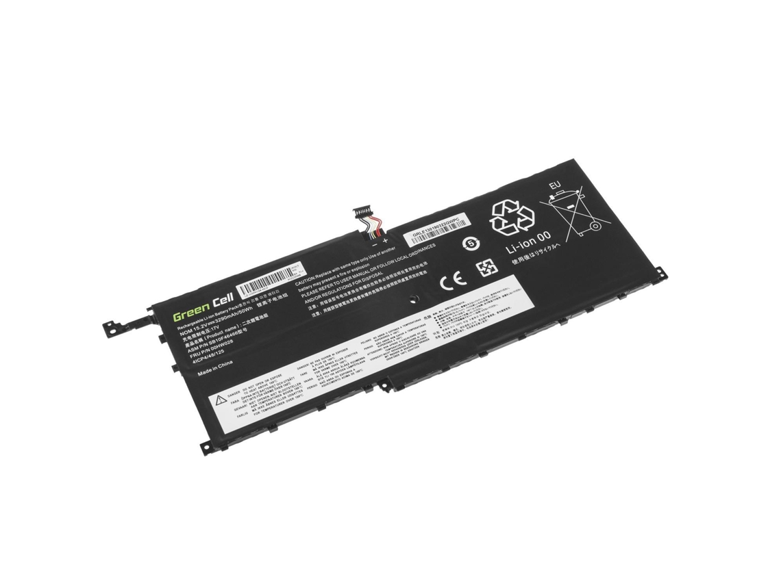 Bateria GREEN CELL 00Hw028 para Lenovo Thinkpad X1 Carbon 4Th Gen I Lenovo Thinkpad X1 Yoga 1St Gen 2Nd Gen