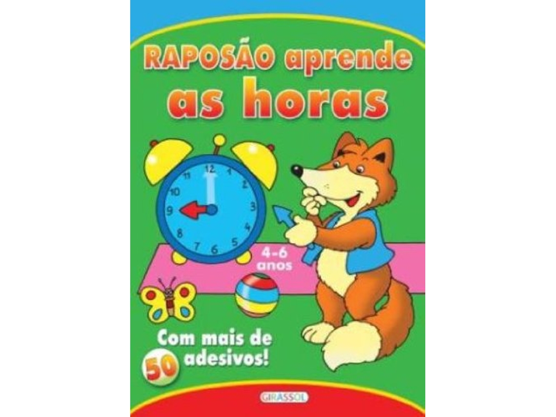 Livro Raposao Aprende As Horas de Editions Caramel (Português do Brasil)