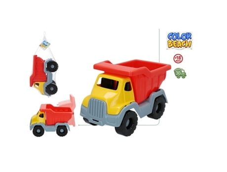 Color Beach 30 Cm Sand Truck Amarelo