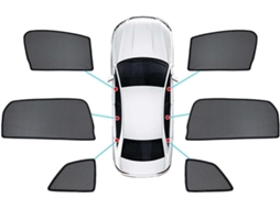Tapete Automotivo para Vidros Dianteiros e Traseiros do Lexus 5700 Proteção Proteção (para Viagens de Verão)