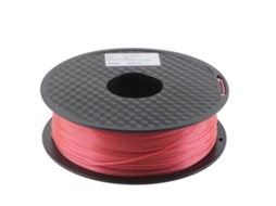 Fio De Impressora 3d Pla Seda Rosa Glitter 1.75mm Consumível De Impressão 30‑70mm/s