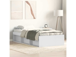 Estrutura De Cama 90x190 Cm Branco