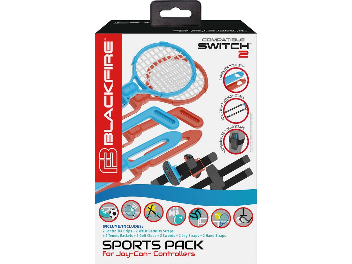 Pack Sports 14 em 1 BLACKFIRE Nintendo Switch 2