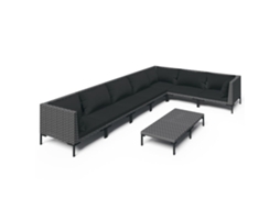 Garden Lounge Set, Garden Lounge Sets Vidaxl Cinzeto Rattan / Vime (n/a)