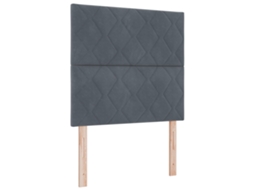 Colchão De Molas Pocket Elegante Vidaxl Cinzento Fabric