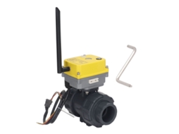 Válvula De Bola Elétrica Inteligente Wifi Pvc Ip67 App 110-230v