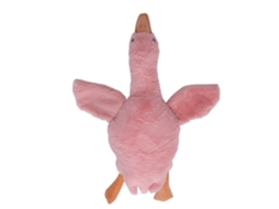 Ats brinquedo de ganso de pelúcia fofo e macio para crianças e adultos almofada de decoração de sofá quarto rosa